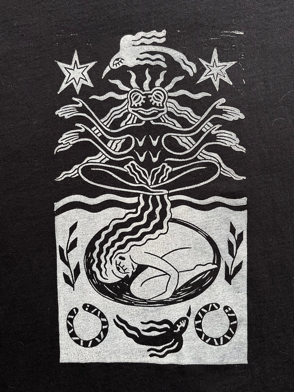 Seed of Change Handprinted Boxy T-shirt Women