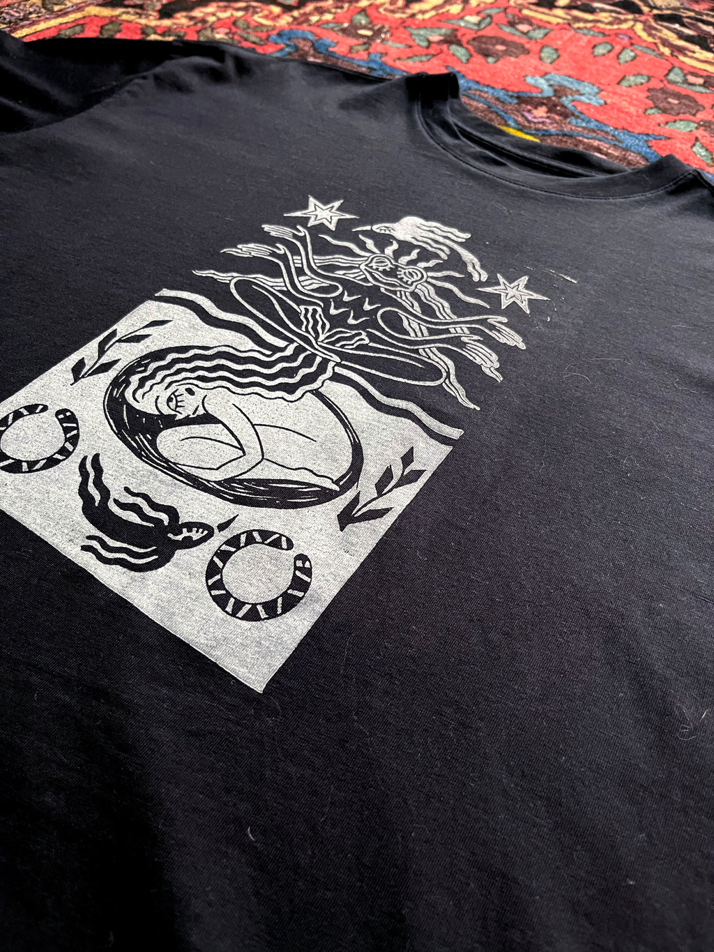 Seed of Change Handprinted Boxy T-shirt Women