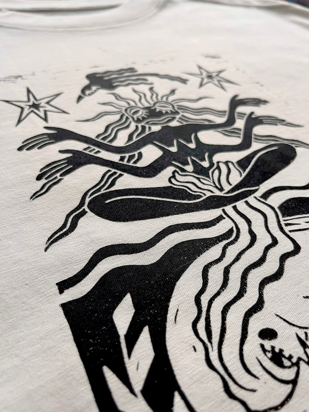 Seed of Change Handprinted Boxy T-shirt Women