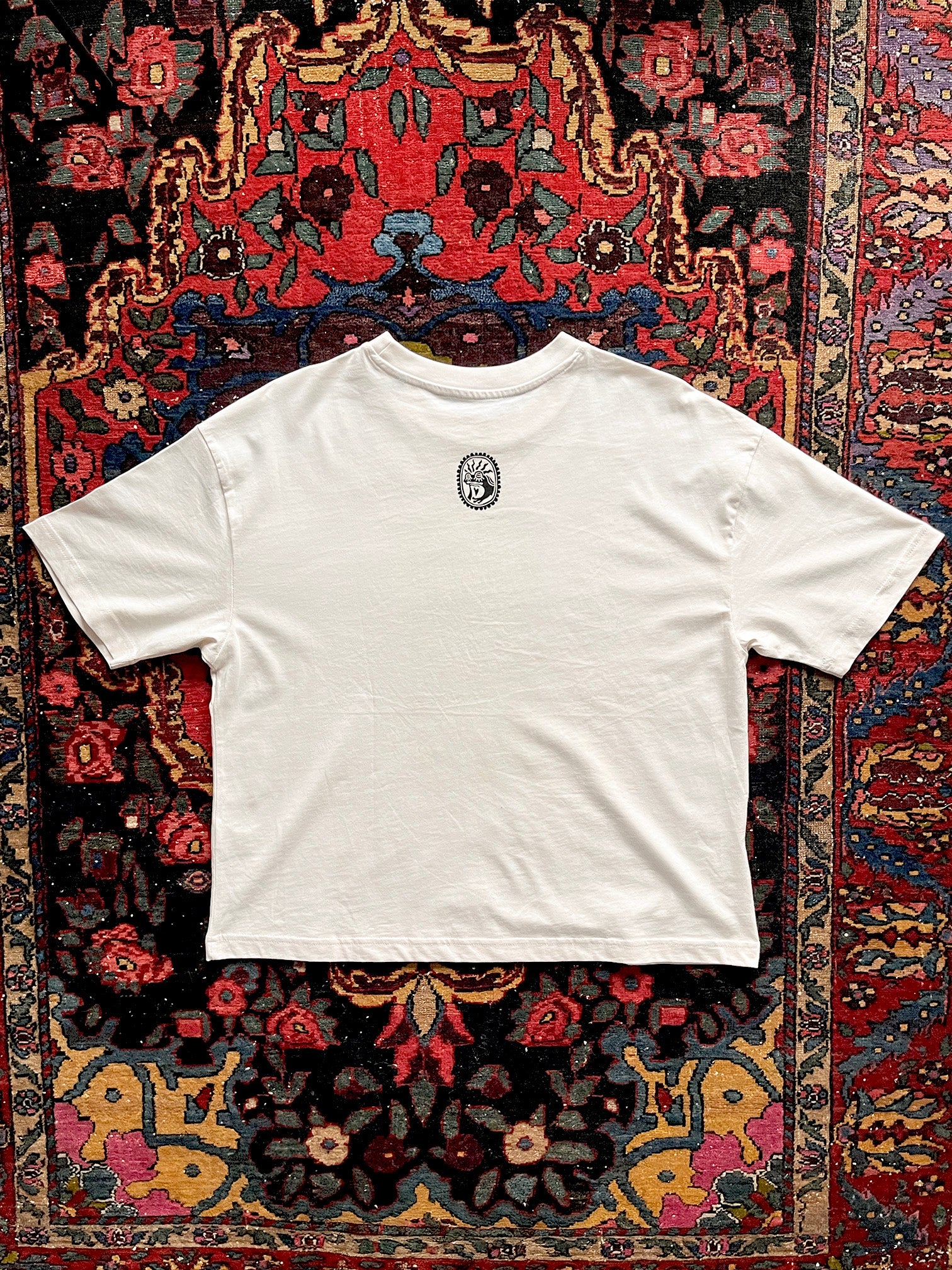 In Cycles Handprinted Boxy T-shirt Women