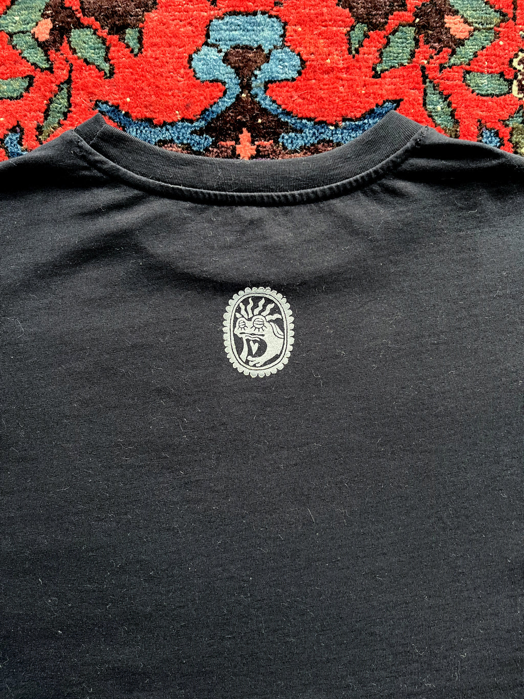 Sacred Dance Handprinted Boxy T-shirt Women